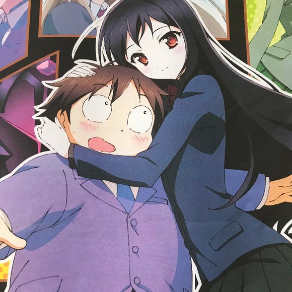 32"x42" Accel World Kuroyukihime Arita Haruyuki Wallscroll Poster Art Anime NEW - Picture 2 of 2